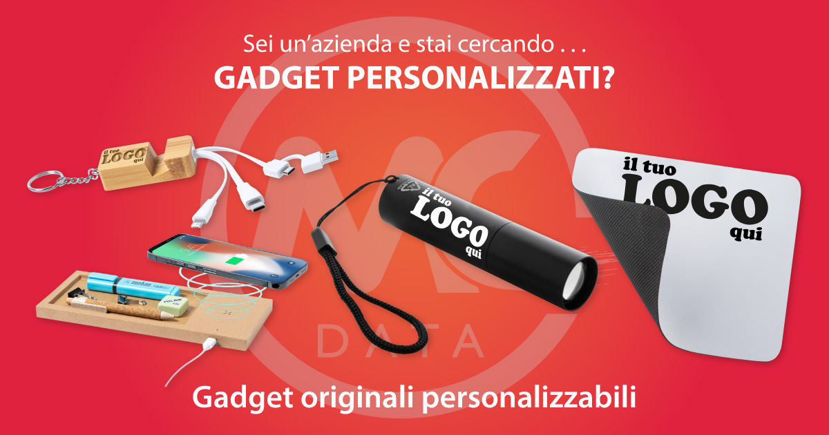 Gadget originali personalizzabili